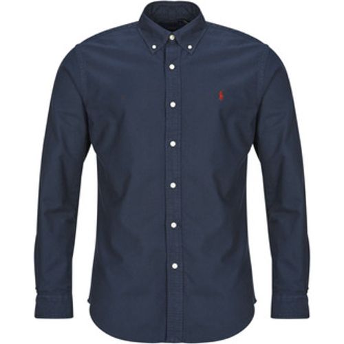 CHEMISE DROITE CUSTOM EN OXFORD LEGER men's Long sleeved Shirt in - Polo Ralph Lauren - Modalova