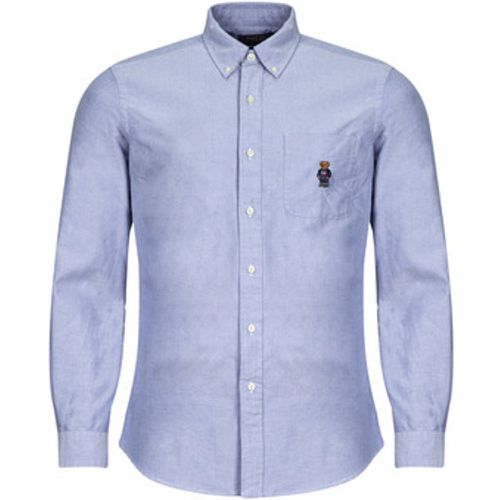 CHEMISE COUPE DROITE EN OXFORD men's Long sleeved Shirt in - Polo Ralph Lauren - Modalova