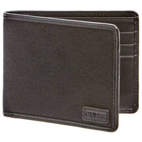 Dan Logo Men's Flat Billfold Leather Wallet men's Purse wallet in - Guess - Modalova