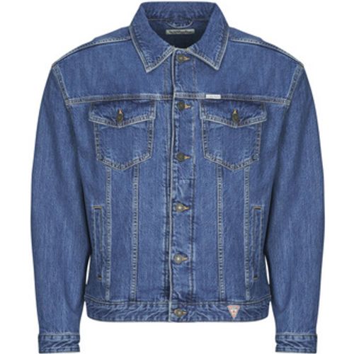 MENS OVERSIZE TRUCKER JACKE men's Denim jacket in - Guess - Modalova