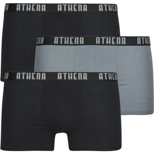 BASIC COLOR Pack de 3 men's Boxer shorts in - Athena - Modalova