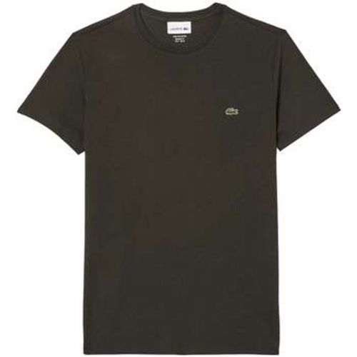 Cotton Pima Crew Neck T-Shirt Dark men's in - Lacoste - Modalova