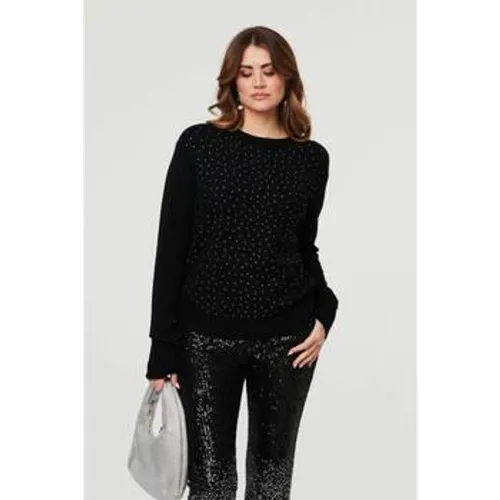 Sparkle Detail Relaxed Jumper women's Blouse in - Izabel London - Modalova
