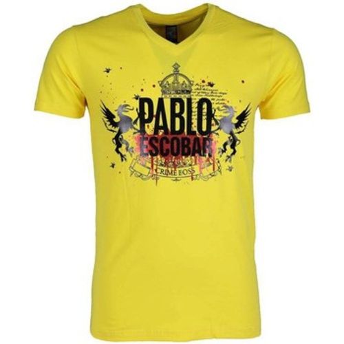 T-Shirt Pablo Escobar Crime Boss - Local Fanatic - Modalova