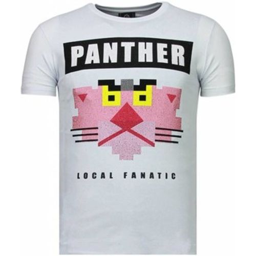 T-Shirt Panther For A Cougar Strass - Local Fanatic - Modalova