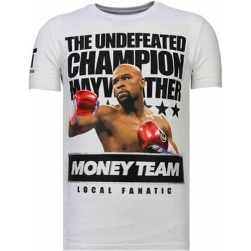 T-Shirt Money Team Champ Strass - Local Fanatic - Modalova