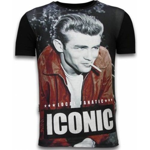 T-Shirt James Dean Iconic Digital Strass - Local Fanatic - Modalova