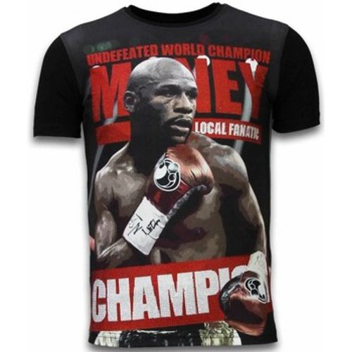 T-Shirt Money Champion Digital Strass - Local Fanatic - Modalova