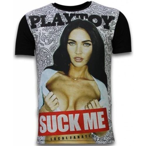 T-Shirt Playtoy Megan Digital Strass - Local Fanatic - Modalova