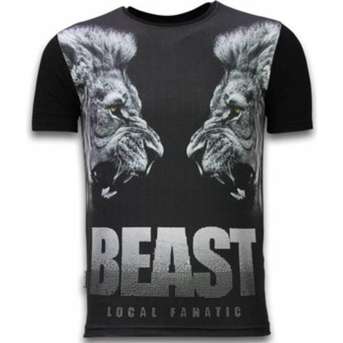 T-Shirt Beast Digital Strass - Local Fanatic - Modalova