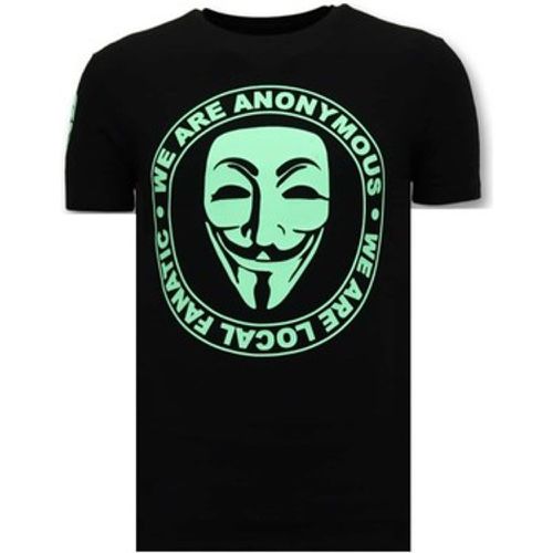 T-Shirt S We Are Anonymous - Local Fanatic - Modalova