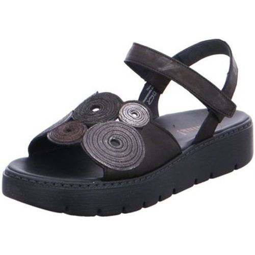 Sandalen Sandaletten Sing Sandale grau metallic 3-000376-0000 - Think - Modalova