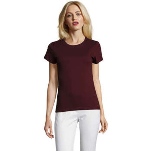 T-Shirt Camiseta IMPERIAL FIT color Borgoña - Sols - Modalova