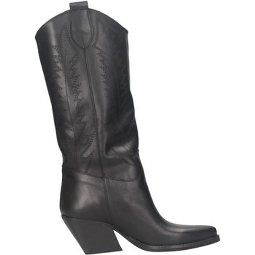 Damenstiefel 500 tacco 70 ricamo Texano Frau - Le Tips - Modalova