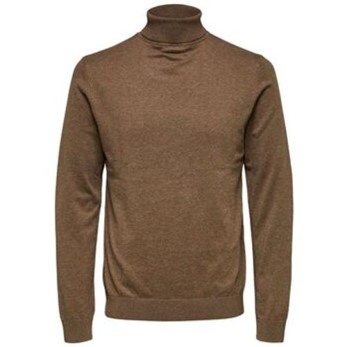 Pullover 16074684 BERG ROLL-TEAK MELANGE - Selected - Modalova