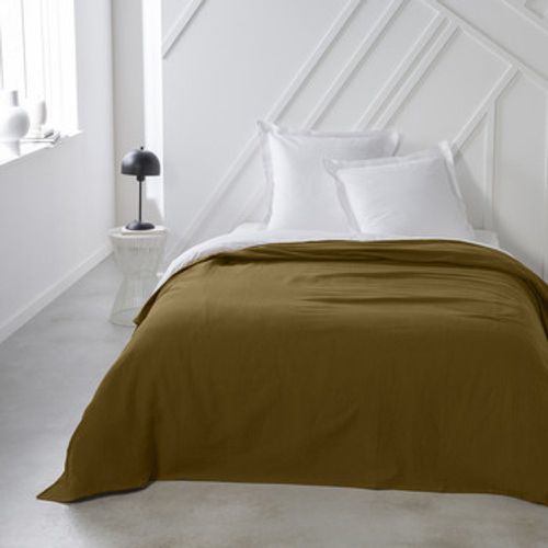 Wirfdecken Jete de Lit 220/240 Gaze de coton Essential Bronze - Today - Modalova