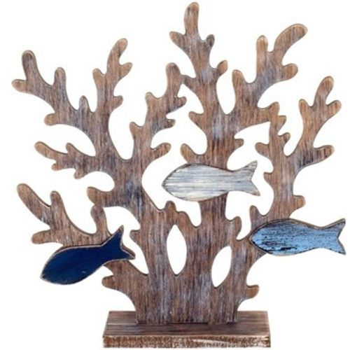 Statuetten und Figuren Coral Ornament Mit Fisch - Signes Grimalt - Modalova