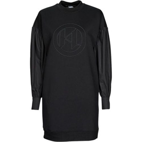 Kurze Kleider FABRIC MIX SWEATDRESS - Karl Lagerfeld - Modalova