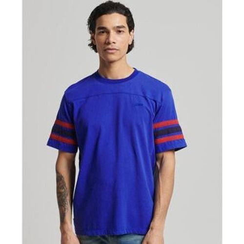 T-Shirts & Poloshirts M1011357A QUARTERBACK TEE-3H1 REGAL BLUE - Superdry - Modalova