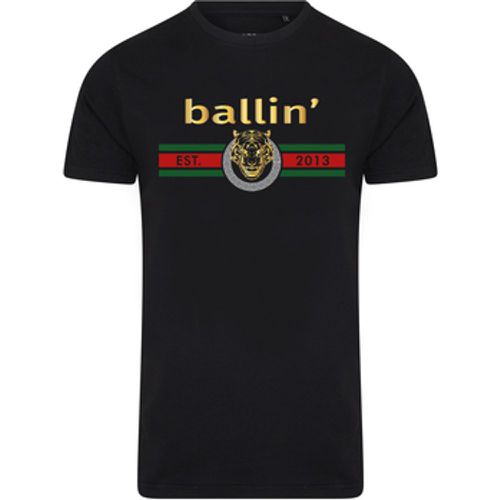 T-Shirt Tiger Lines Shirt - Ballin Est. 2013 - Modalova