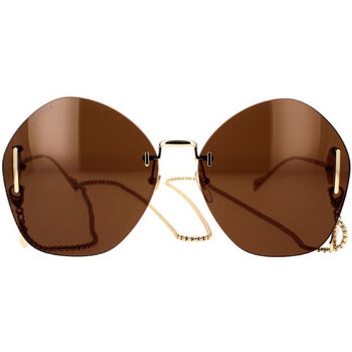Sonnenbrillen GG1203S 003 Sonnenbrille mit Kette - Gucci - Modalova