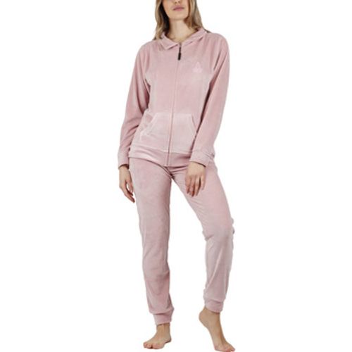 Pyjamas/ Nachthemden Pyjama Hausanzug Hose Jacke mit Reißverschluss Soft Home - Admas - Modalova