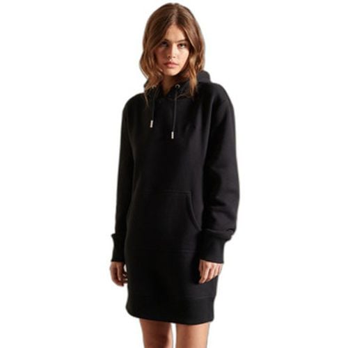 Kleider Robe sweat à capuche brodée Vintage Logo - Superdry - Modalova