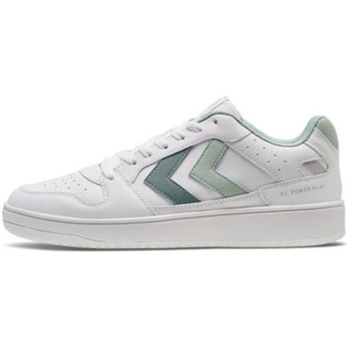 Sneaker ST. POWER PLAY WMNS WHITE/SILT GREEN 218557 9151-9151 - Hummel - Modalova