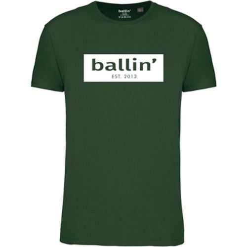 T-Shirt Cut Out Logo Shirt - Ballin Est. 2013 - Modalova