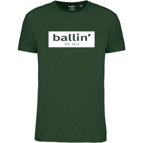 T-Shirt Cut Out Logo Shirt - Ballin Est. 2013 - Modalova