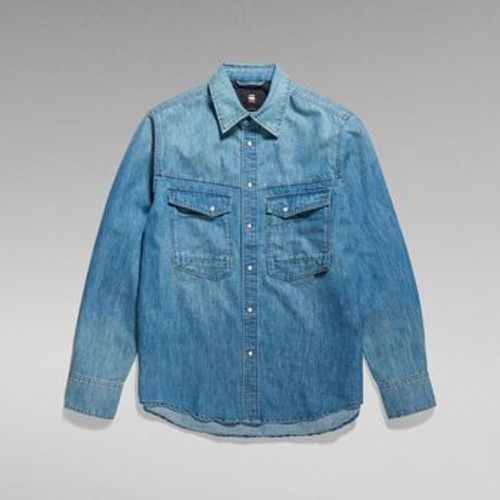 Hemdbluse D23006 D303 DAKOTA SHIRT-B890 FADED CADET BLUE - G-Star Raw - Modalova