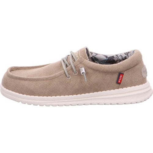 Herrenschuhe Schnuerschuhe Washed Canvas 221-0102A-1223 - Fusion - Modalova