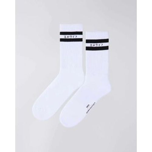 Socken I025455 DEMOCRATIQUE-02.00 WHITE - Edwin - Modalova