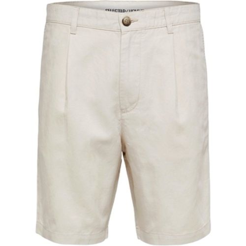 Shorts Comfort-Jones Linen - Oatmeal - Selected - Modalova