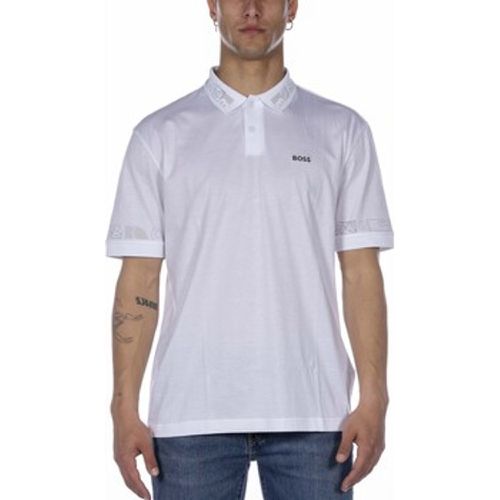T-Shirts & Poloshirts Polo Pirax 10241540 Bianco - Boss - Modalova