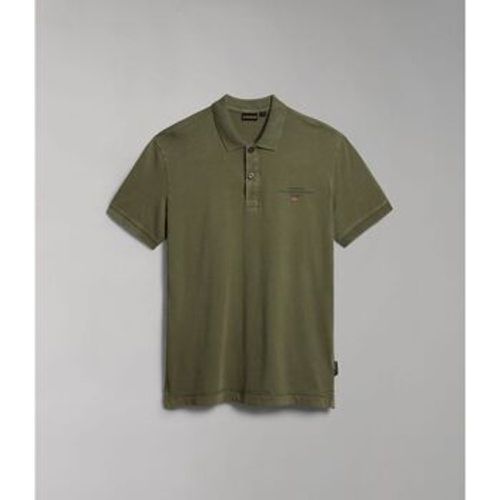 T-Shirts & Poloshirts ELBAS JERSEY - NP0A4GB4-GAE GREEN LICHEN - Napapijri - Modalova