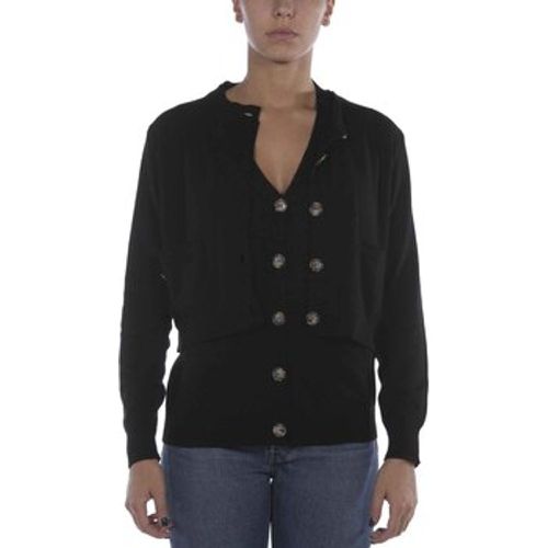 Sweatshirt Cardigan Sovrapposto - Manila Grace - Modalova