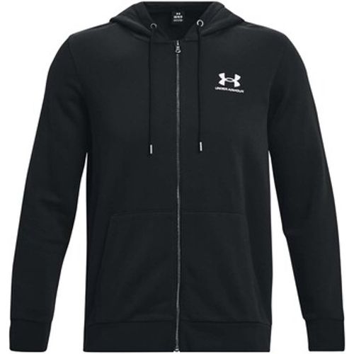 Sweatshirt Felpa Essential Fleece Fz Hood Nero - Under Armour - Modalova