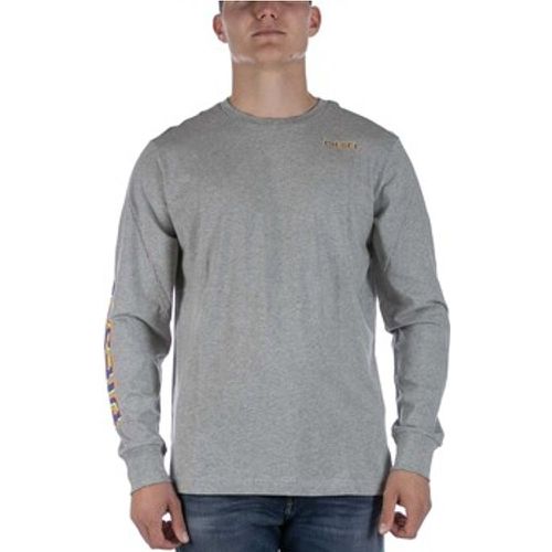 T-Shirts & Poloshirts T-Shirt T-Just Ls E7 Grigio - Diesel - Modalova