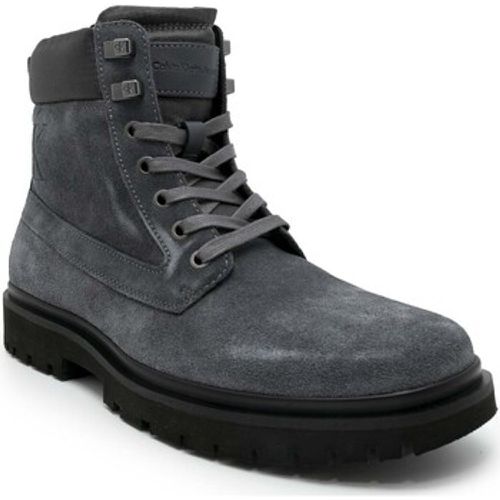 Stiefel Stivaletto Lug Mid Laceup Boot Grigio - Calvin Klein Jeans - Modalova