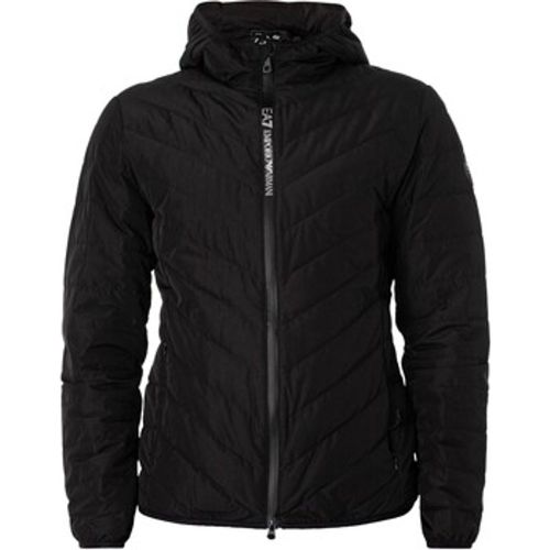 Trainingsjacken Daunenjacke mit Logo und Reißverschluss - Emporio Armani EA7 - Modalova