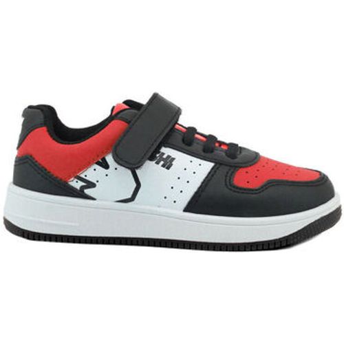 Shone Sneaker 002-002 Black/Red - Shone - Modalova