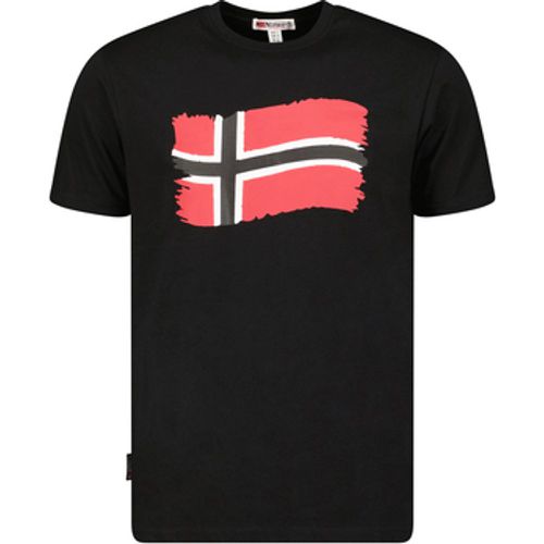 T-Shirt SX1078HGN-BLACK - geographical norway - Modalova