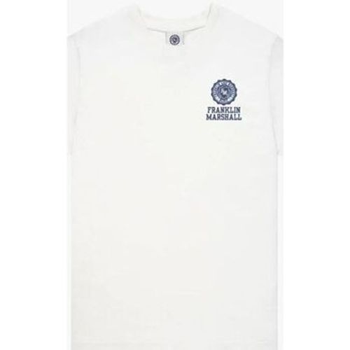 T-Shirts & Poloshirts JM3012.1000P01-011 OFF WHITE - Franklin & Marshall - Modalova