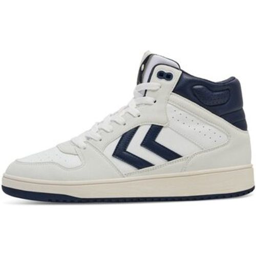 Sneaker ST. POWER PLAY MID RTM WHITE/NAVY 221437/9101 9101 - Hummel - Modalova