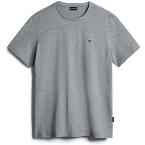 T-Shirts & Poloshirts SALIS SS SUM NP0A4H8D-160 NED GREY - Napapijri - Modalova