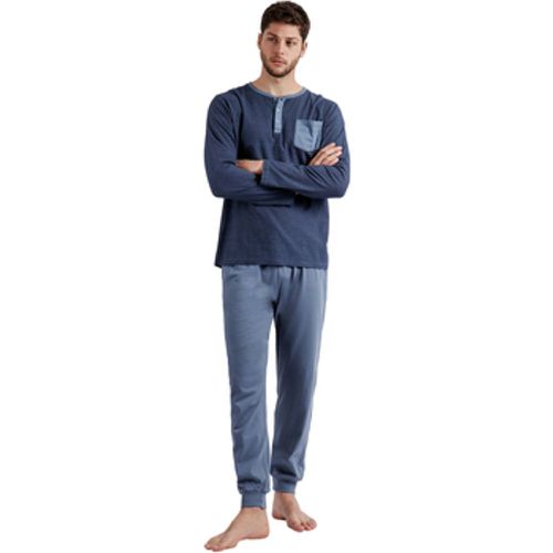 Pyjamas/ Nachthemden Pyjama Hausanzug Hose und Oberteil Azure A Antonio Miro - Admas - Modalova