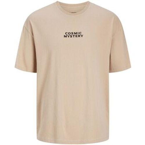 T-Shirts & Poloshirts 12257388 MISTERY-RUGBY TAN - jack & jones - Modalova