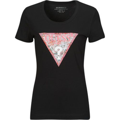 Guess T-Shirt RN SATIN TRIANGLE - Guess - Modalova