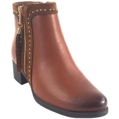 Schuhe 23255 Damenstiefelette aus Leder - Hispaflex - Modalova